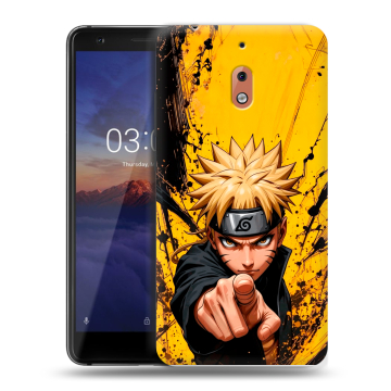 Силиконовый чехол на Nokia 2.1 с принтом Naruto Наруто Силиконовый чехол на Nokia 2.1 с принтом Naruto Наруто