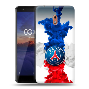 Силиконовый чехол на Nokia 2.1 с принтом PSG ПСЖ
