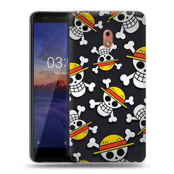 Силиконовый чехол на Nokia 2.1 с принтом One Piece Ван Пис