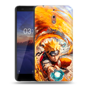 Силиконовый чехол на Nokia 2.1 с принтом Аниме Наруто Naruto Силиконовый чехол на Nokia 2.1 с принтом Аниме Наруто Naruto