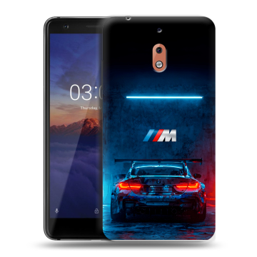 Силиконовый чехол на Nokia 2.1 с принтом BMW БМВ Силиконовый чехол на Nokia 2.1 с принтом BMW БМВ