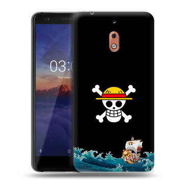 Силиконовый чехол на Nokia 2.1 с принтом One Piece Ван Пис Силиконовый чехол на Nokia 2.1 с принтом One Piece Ван Пис