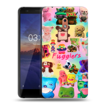 Силиконовый чехол на Nokia 2.1 с принтом Флагер Fuggler
