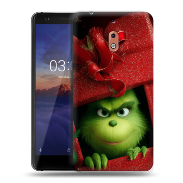 Силиконовый чехол на Nokia 2.1 с принтом Новый год
