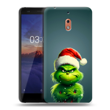 Силиконовый чехол на Nokia 2.1 с принтом Новый год