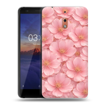 Силиконовый чехол на Nokia 2.1 с принтом женский