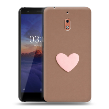 Силиконовый чехол на Nokia 2.1 с принтом женский