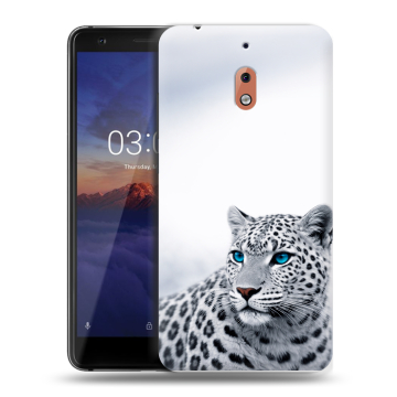 Силиконовый чехол на Nokia 2.1 с принтом женский
