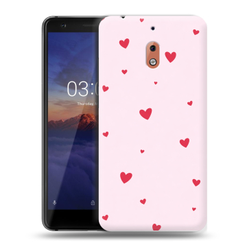 Силиконовый чехол на Nokia 2.1 с принтом для девочек