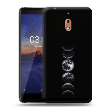 Силиконовый чехол на Nokia 2.1 с принтом женский