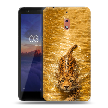 Силиконовый чехол на Nokia 2.1 с принтом женский