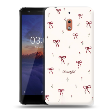 Силиконовый чехол на Nokia 2.1 с принтом для девочек