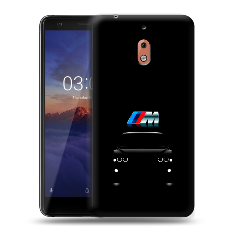 Силиконовый чехол на Nokia 2.1 с принтом БМВ BMW Силиконовый чехол на Nokia 2.1 с принтом БМВ BMW