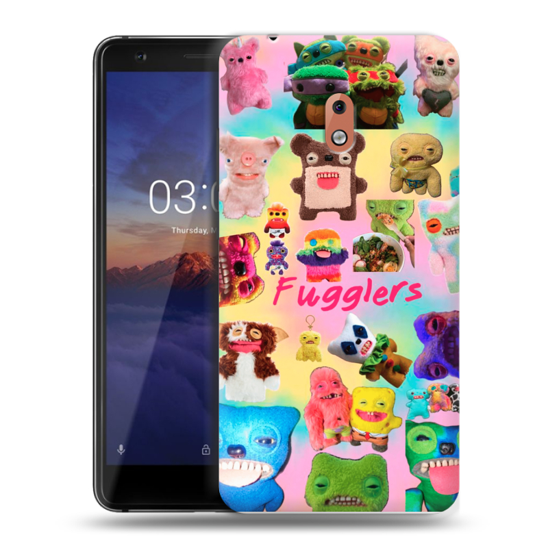 Силиконовый чехол на Nokia 2.1 с принтом Флагер Fuggler Силиконовый чехол на Nokia 2.1 с принтом Флагер Fuggler