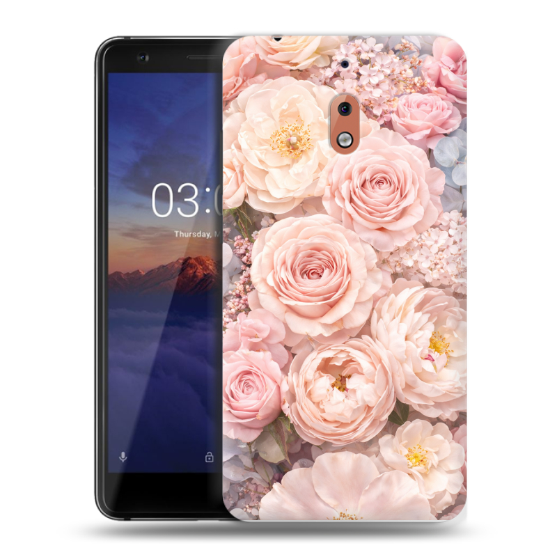 Силиконовый чехол на Nokia 2.1 с принтом женский Силиконовый чехол на Nokia 2.1 с принтом женский