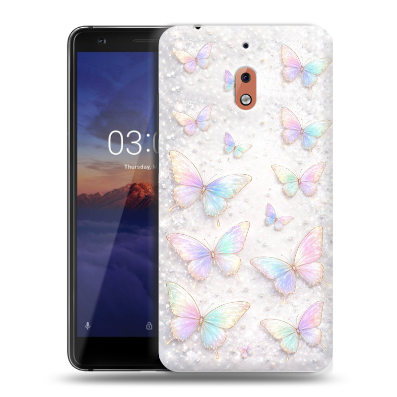 Силиконовый чехол на Nokia 2.1 с принтом женский Силиконовый чехол на Nokia 2.1 с принтом женский