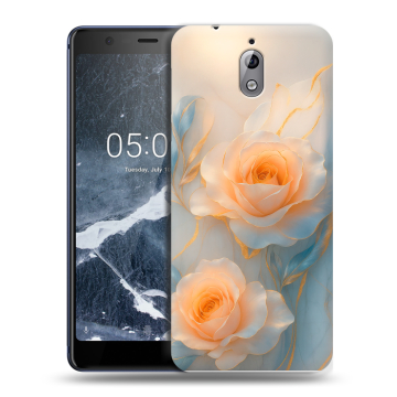 Силиконовый чехол на Nokia 3.1 с принтом Женский Силиконовый чехол на Nokia 3.1 с принтом Женский