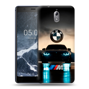 Силиконовый чехол на Nokia 3.1 с принтом БМВ BMW Силиконовый чехол на Nokia 3.1 с принтом БМВ BMW