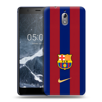 Силиконовый чехол на Nokia 3.1 с принтом Барселона Barcelona