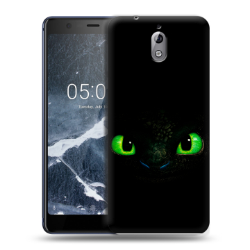 Силиконовый чехол на Nokia 3.1 с принтом Как приручить дракона