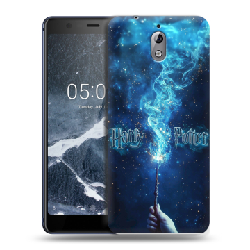 Силиконовый чехол на Nokia 3.1 с принтом Harry Potter Гарри Поттер