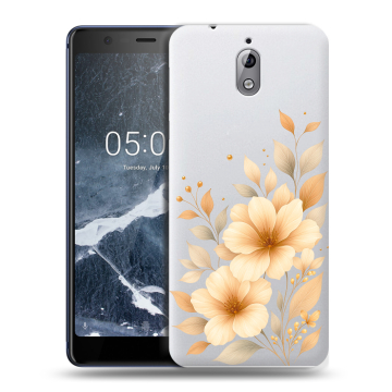 Силиконовый чехол на Nokia 3.1 с принтом для девушки