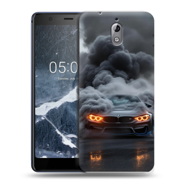 Силиконовый чехол на Nokia 3.1 с принтом BMW БМВ Силиконовый чехол на Nokia 3.1 с принтом BMW БМВ