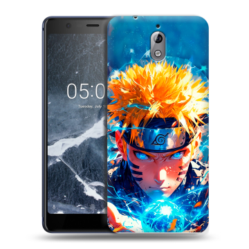Силиконовый чехол на Nokia 3.1 с принтом Аниме Наруто Naruto