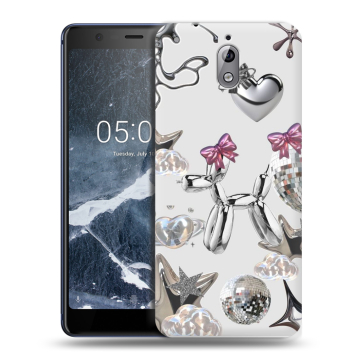 Силиконовый чехол на Nokia 3.1 с принтом Y2K