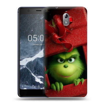 Силиконовый чехол на Nokia 3.1 с принтом Новый год