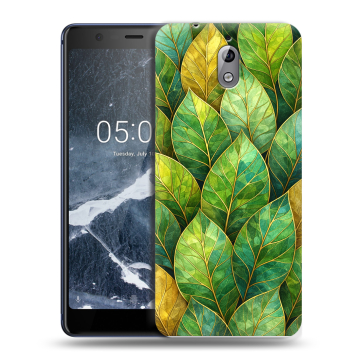 Силиконовый чехол на Nokia 3.1 с принтом женский