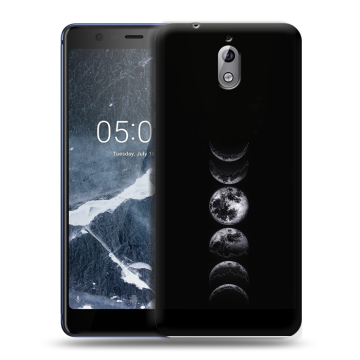 Силиконовый чехол на Nokia 3.1 с принтом женский