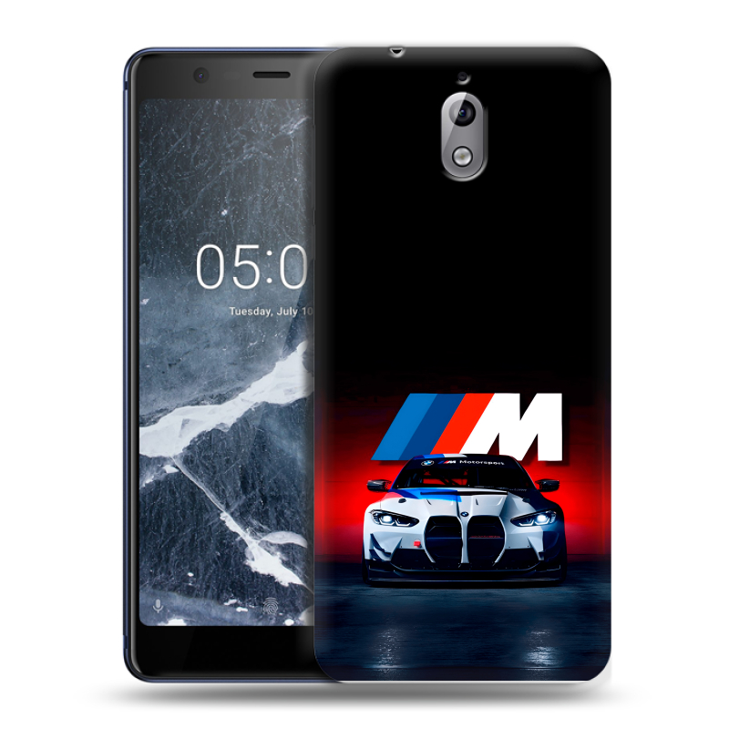 Силиконовый чехол на Nokia 3.1 с принтом БМВ BMW Силиконовый чехол на Nokia 3.1 с принтом БМВ BMW