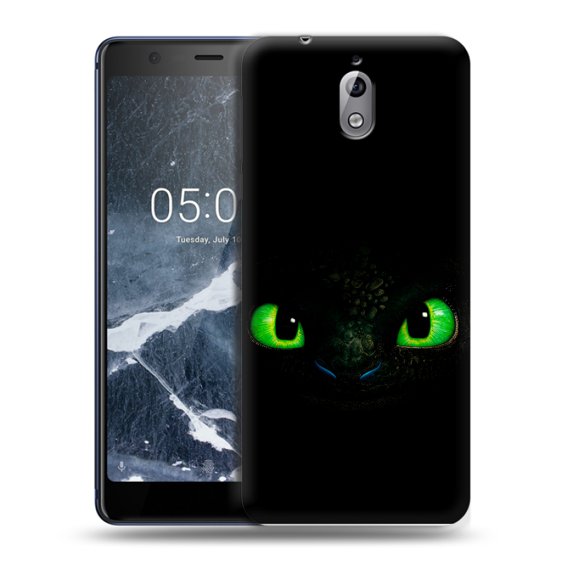 Силиконовый чехол на Nokia 3.1 с принтом Как приручить дракона Силиконовый чехол на Nokia 3.1 с принтом Как приручить дракона