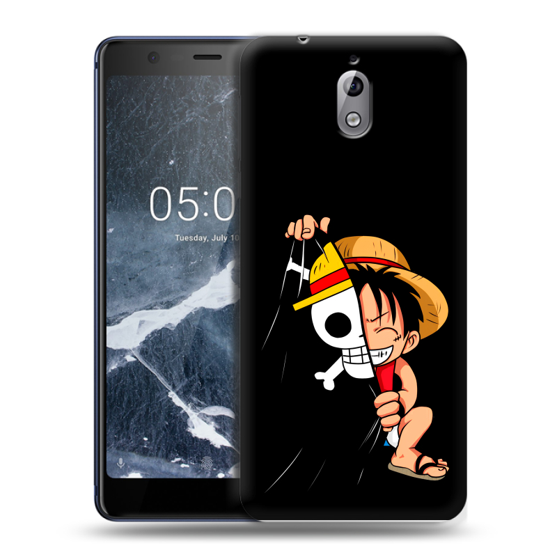Силиконовый чехол на Nokia 3.1 с принтом One Piece Ван Пис Силиконовый чехол на Nokia 3.1 с принтом One Piece Ван Пис