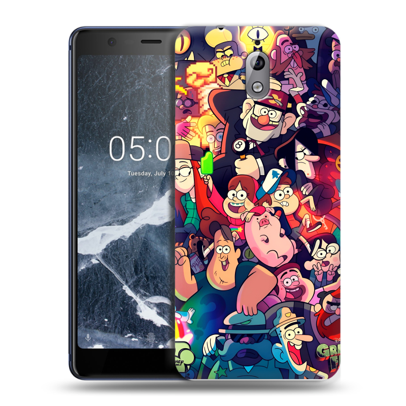 Силиконовый чехол на Nokia 3.1 с принтом Gravity Falls Гравити Фолз Силиконовый чехол на Nokia 3.1 с принтом Gravity Falls Гравити Фолз