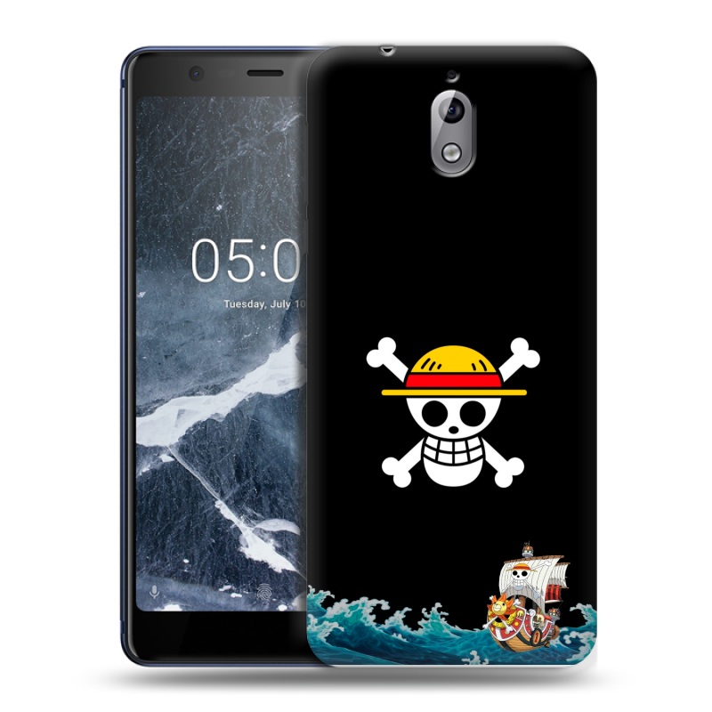 Силиконовый чехол на Nokia 3.1 с принтом One Piece Ван Пис Силиконовый чехол на Nokia 3.1 с принтом One Piece Ван Пис