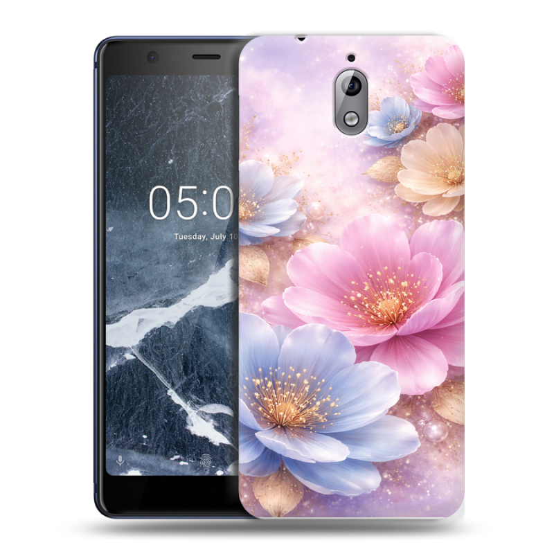 Силиконовый чехол на Nokia 3.1 с принтом женский Силиконовый чехол на Nokia 3.1 с принтом женский