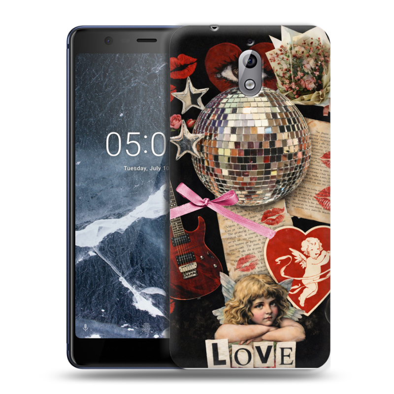 Силиконовый чехол на Nokia 3.1 с принтом для девочек Силиконовый чехол на Nokia 3.1 с принтом для девочек
