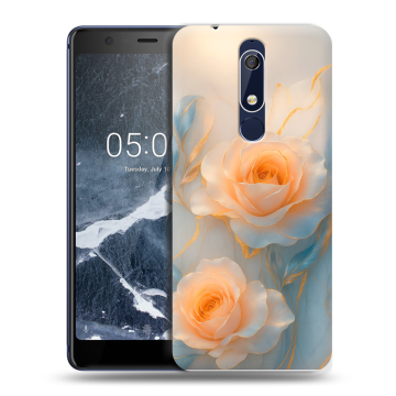 Силиконовый чехол на Nokia 5.1 с принтом Женский Силиконовый чехол на Nokia 5.1 с принтом Женский