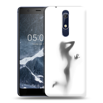 Силиконовый чехол на Nokia 5.1 с принтом Силуэт Силиконовый чехол на Nokia 5.1 с принтом Силуэт