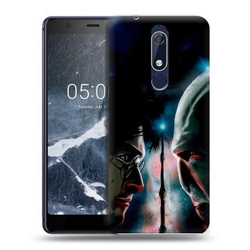 Силиконовый чехол на Nokia 5.1 с принтом Гарри Поттер Harry Potter
