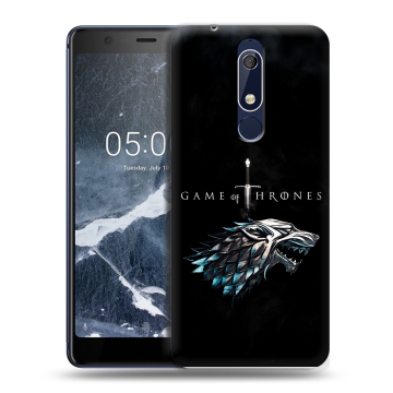Силиконовый чехол на Nokia 5.1 с принтом Игра Престолов Game Thrones