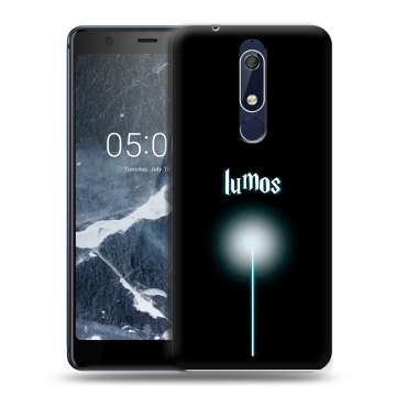 Силиконовый чехол на Nokia 5.1 с принтом Harry Potter Гарри Поттер
