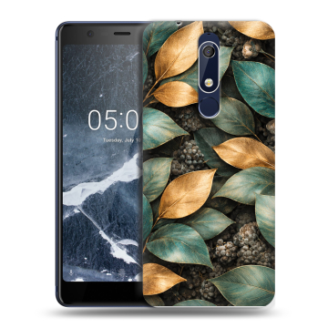 Силиконовый чехол на Nokia 5.1 с принтом женский