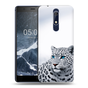 Силиконовый чехол на Nokia 5.1 с принтом женский