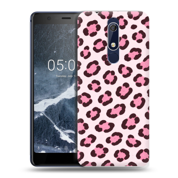 Силиконовый чехол на Nokia 5.1 с принтом для девочек