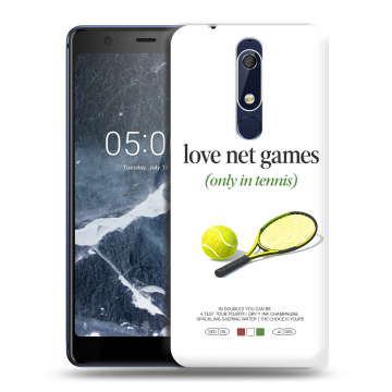 Силиконовый чехол на Nokia 5.1 с принтом для девочек