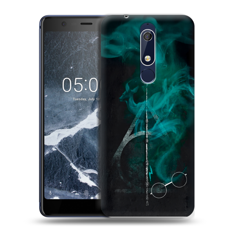 Силиконовый чехол на Nokia 5.1 с принтом Гарри Поттер Harry Potter Силиконовый чехол на Nokia 5.1 с принтом Гарри Поттер Harry Potter
