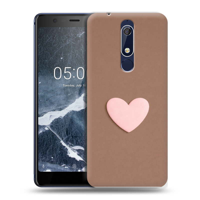 Силиконовый чехол на Nokia 5.1 с принтом женский Силиконовый чехол на Nokia 5.1 с принтом женский